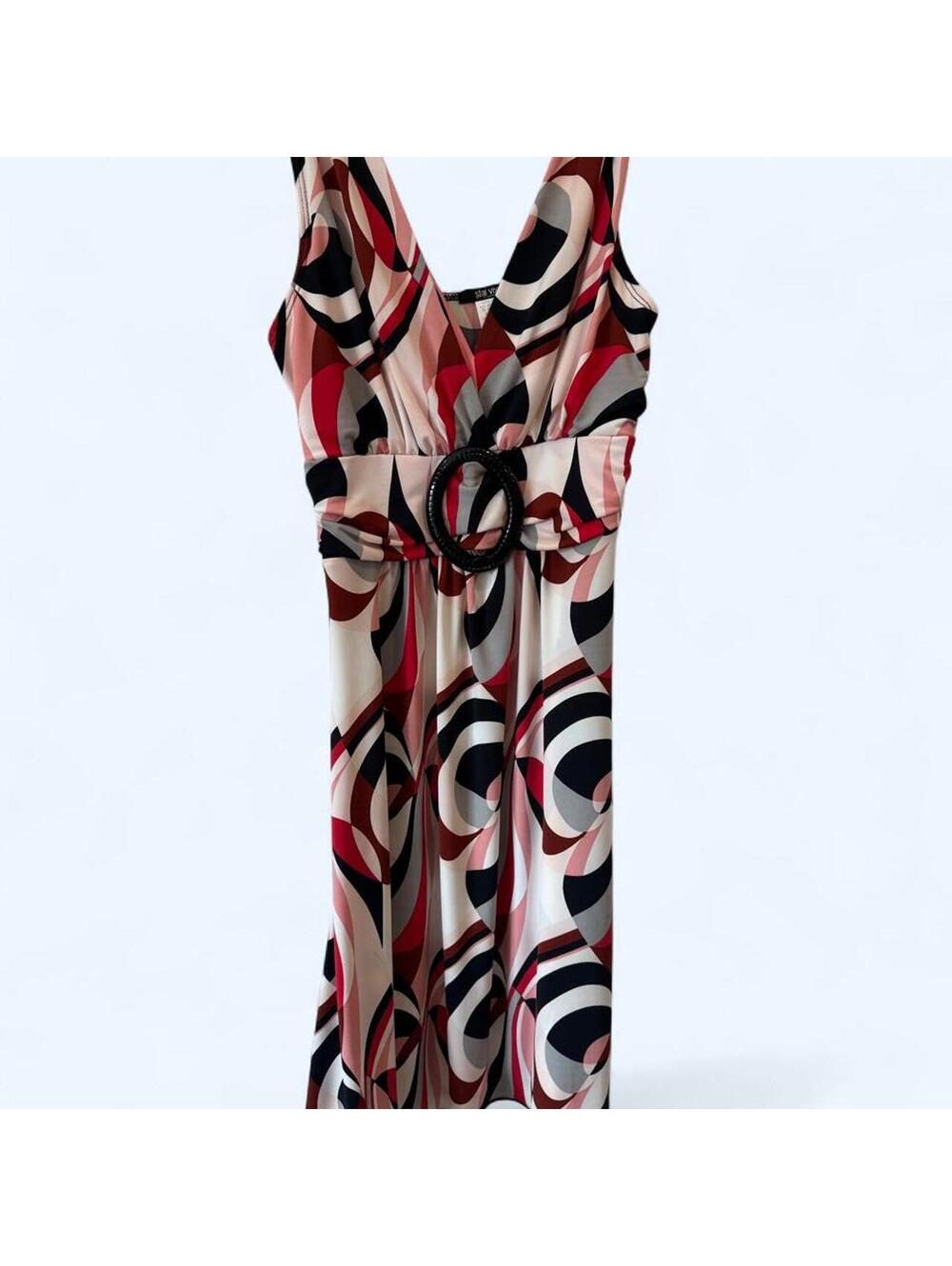 American Vintage Women's Multi and Red Dress